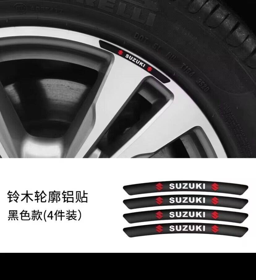 Гореща разпродажба ✨50% отстъпка ✨3D стикер за метална джанта с личност (4 бр.)