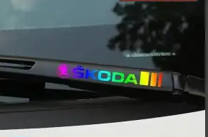 ПОСЛЕДНА ПРОДАЖБА🎉50% ОТСТЪПКА🎉Креативен стикер за чистачки за кола🎉4 БР.🎉