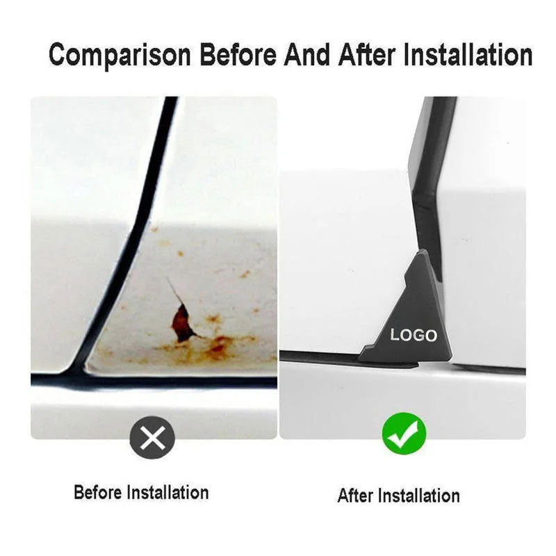 Защитни капачки за ъглите на вратите на автомобила (4 броя)