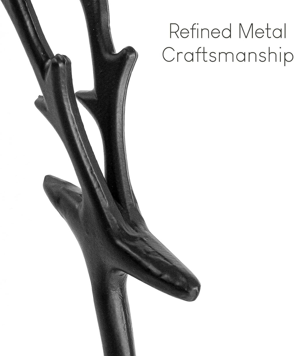 🎅Коледен бестселър 🦌 Черна фигурка на елен, коледна украса