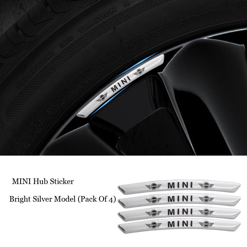 Гореща разпродажба ✨50% отстъпка ✨3D стикер за метална джанта с личност (4 бр.)