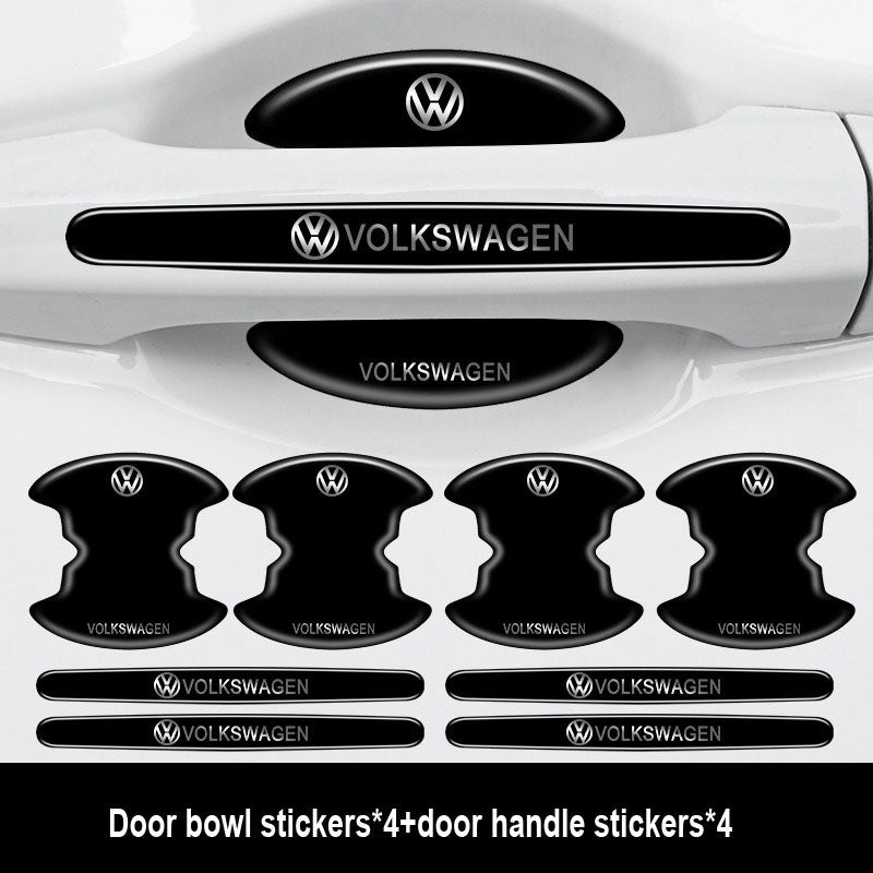 Сгъстено лепило за автомобилни врати с лого ✨8 бр.✨