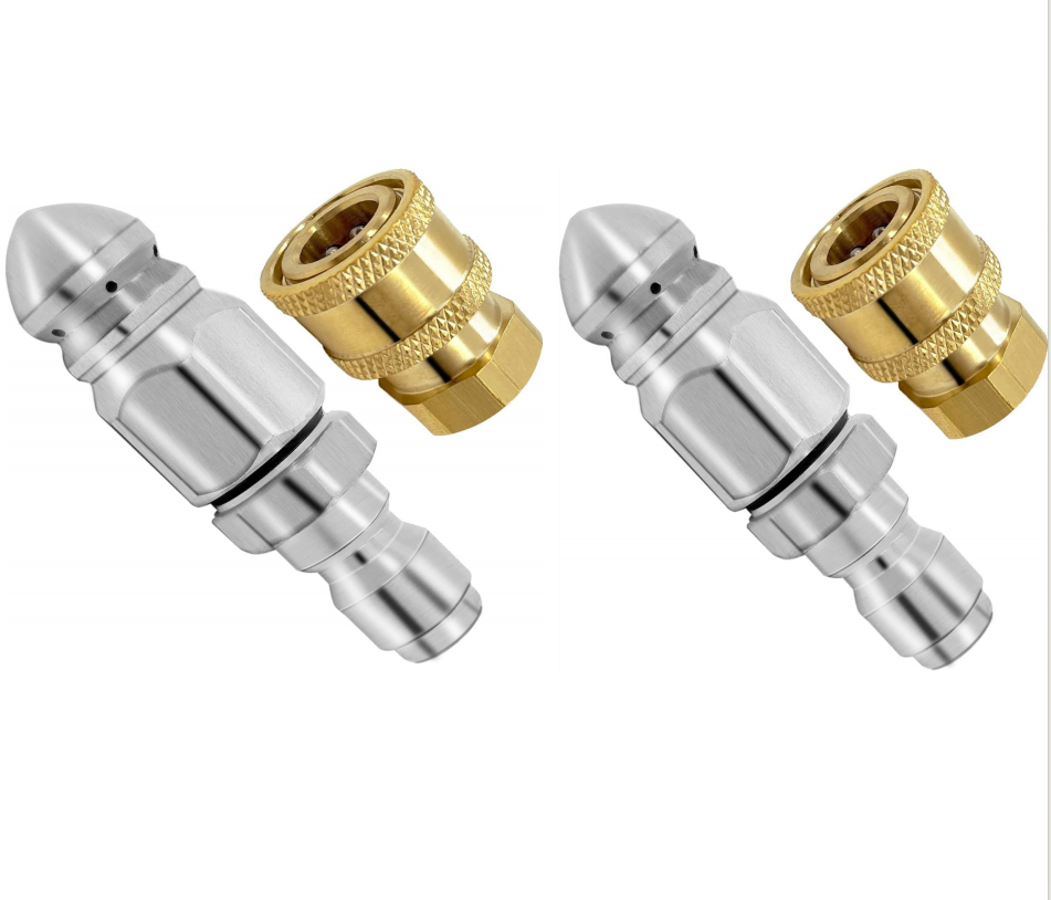 💝Мощна дюза за почистване и отпушване на тръби💥