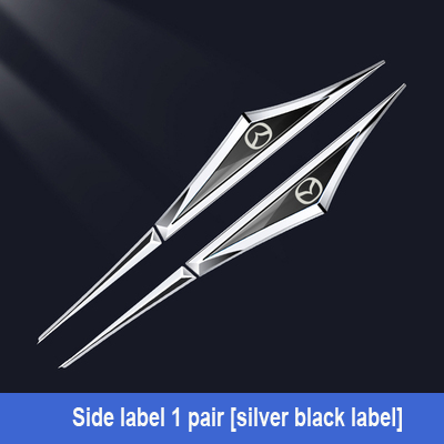 Креативни поцинковани метални стикери за кола ✨2 бр.✨