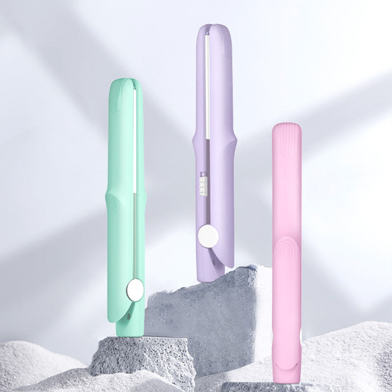 💟Мини къдрица и преса 2 в 1 за изправяне на коса✨