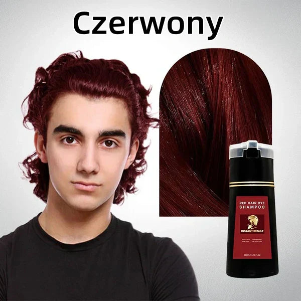 Шампоан за коса с незабавен боядисващ ефект - Брада и коса