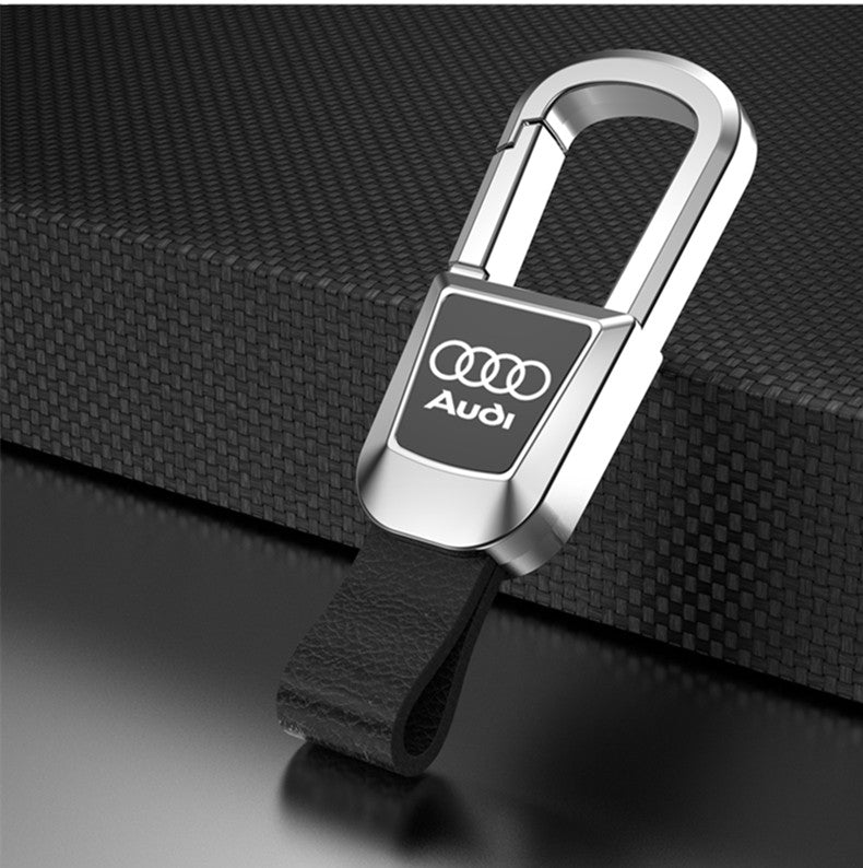 🎉Висококачествен ключодържател за кола от естествена кожа