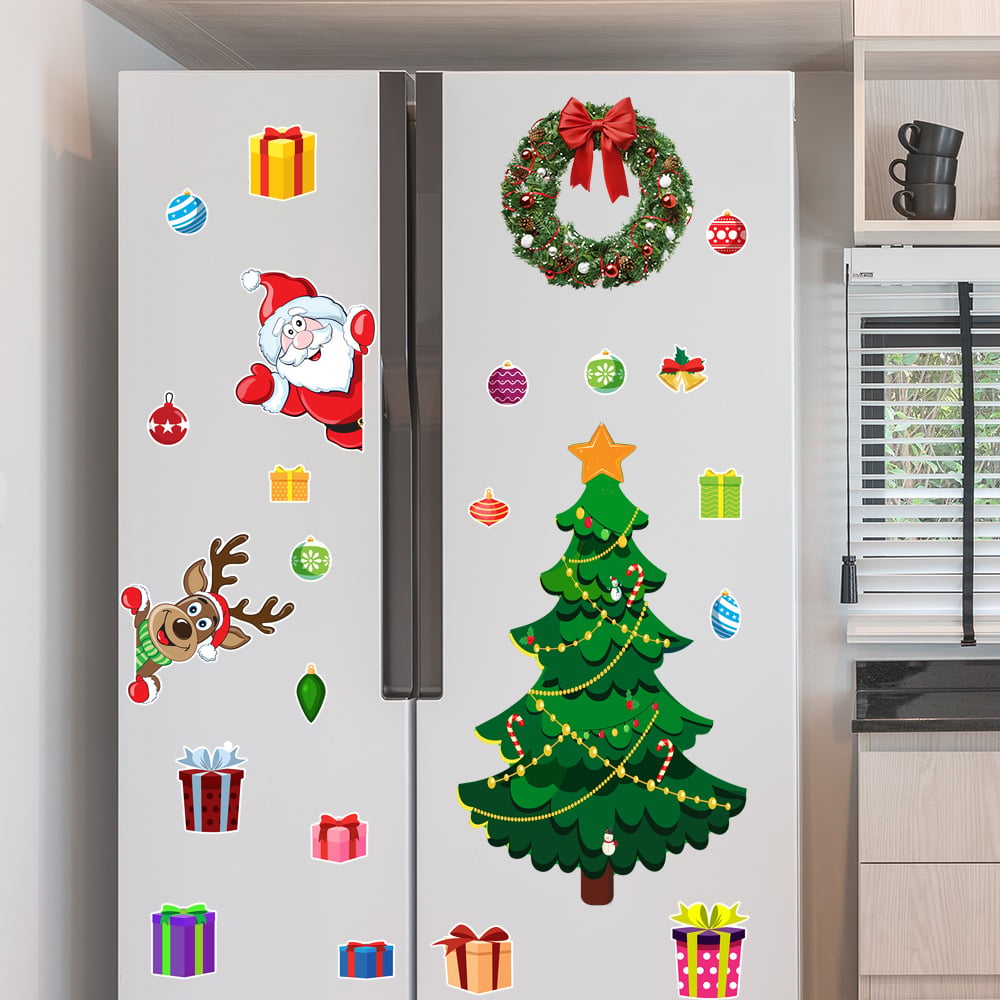 🎁🎅 Karácsonyi témájú mágneses matrica🎄