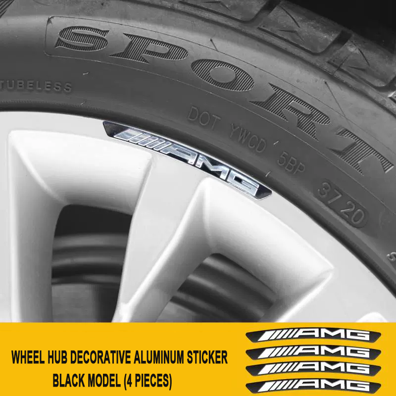 Гореща разпродажба ✨50% отстъпка ✨3D стикер за метална джанта с личност (4 бр.)