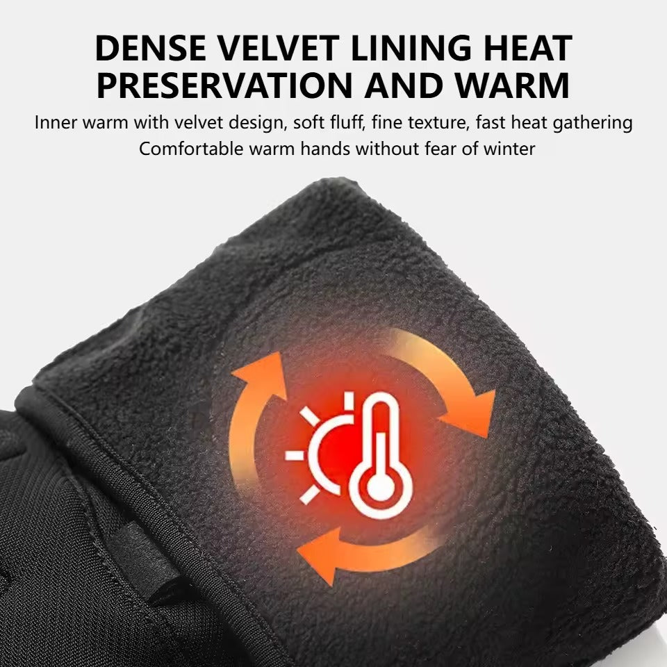 Унисекс термо ръкавици с тъчскрийн - стоплят по време на всяка зимна дейност