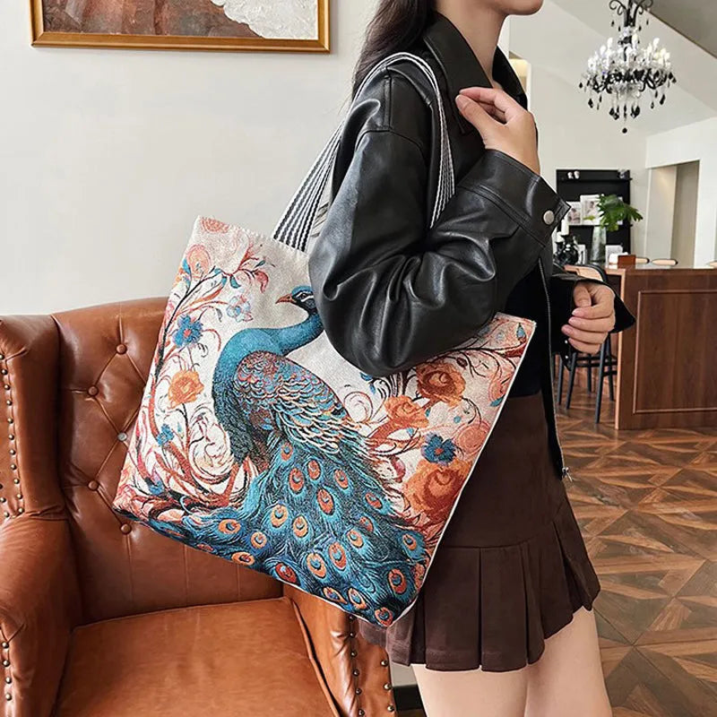 Винтидж, ежедневна платнена чанта