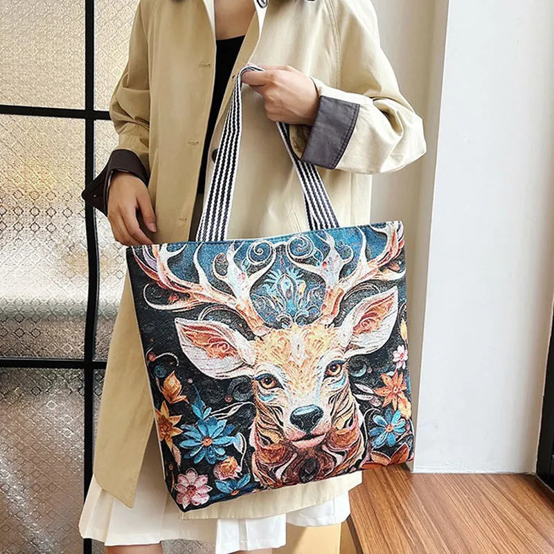 Винтидж, ежедневна платнена чанта