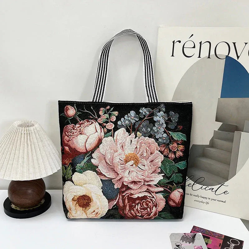 Винтидж, ежедневна платнена чанта