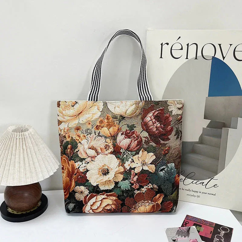 Винтидж, ежедневна платнена чанта