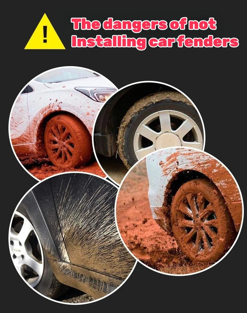 Антипясъкоструйните калници ефективно защитават боята на вашия автомобил (4 броя)