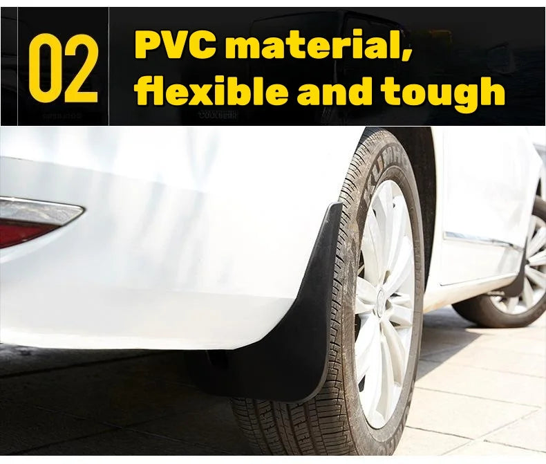 Антипясъкоструйните калници ефективно защитават боята на вашия автомобил (4 броя)