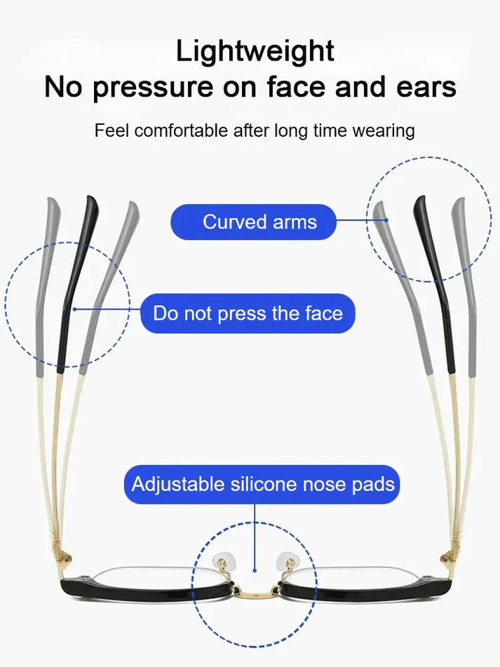 ✨ПРОДАЖБА В ПОСЛЕДНИЯ ДЕН 60% ОТСТЪПКА✨Ултра леки антисини пресбиопични очила