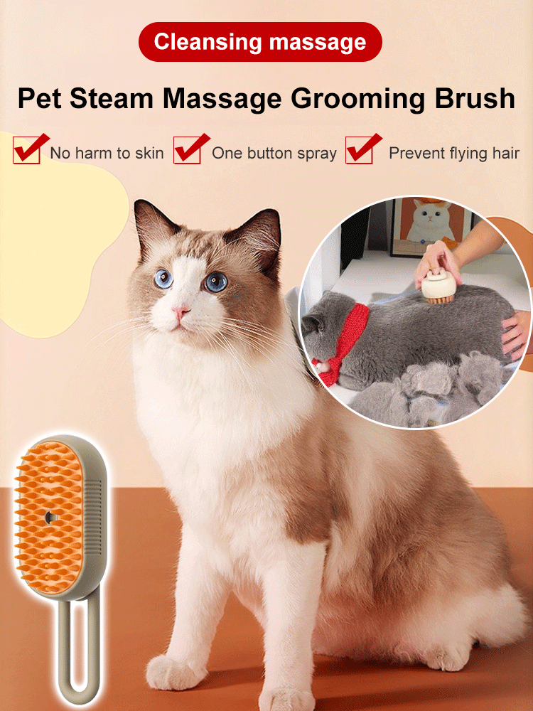 Електрическа четка за баня за домашни любимци за премахване на прахови акари