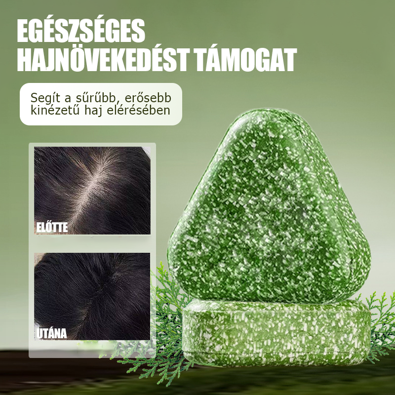 🌿 Натурален твърд шампоан за укрепване на косата 🌱🥰