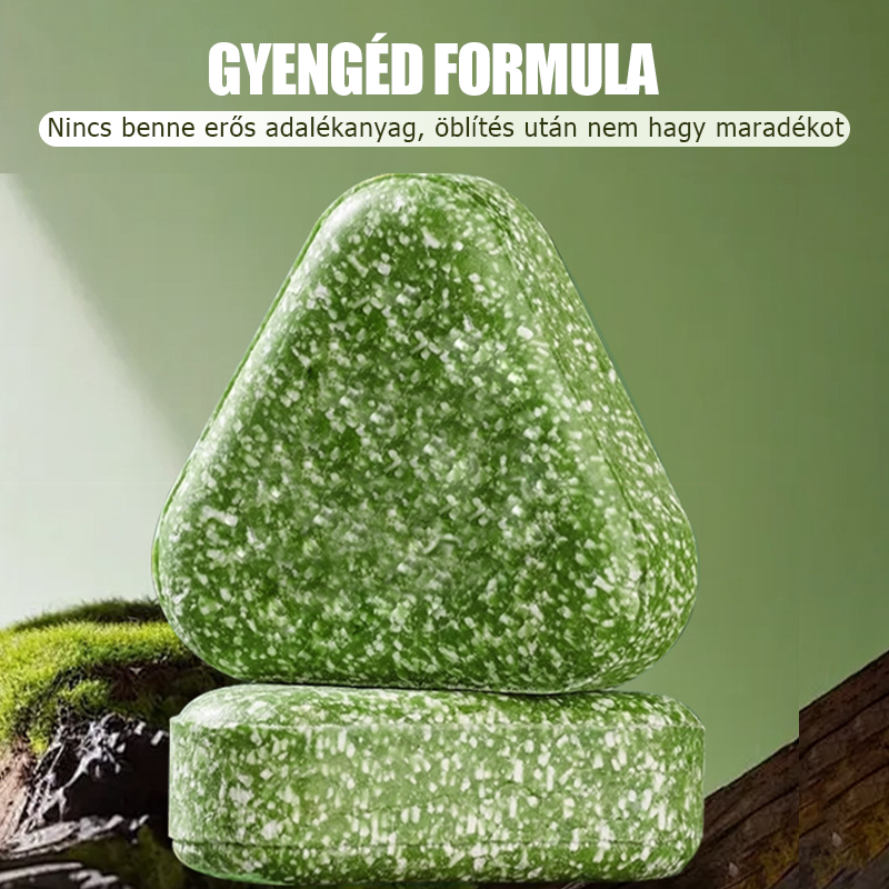 🌿 Натурален твърд шампоан за укрепване на косата 🌱🥰