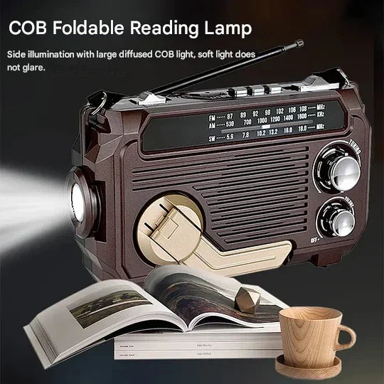 Ръчно радио с функция за аварийно зареждане