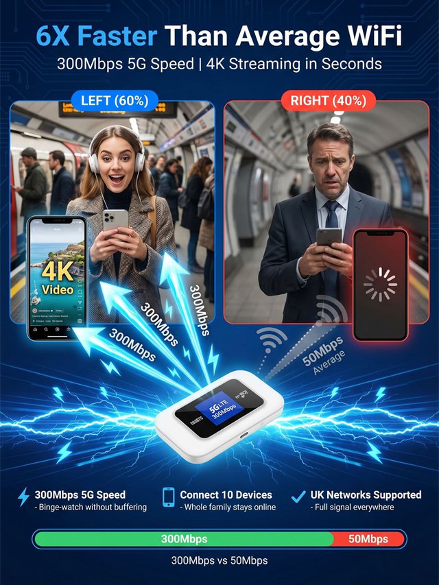 Следващото поколение бърз преносим WiFi