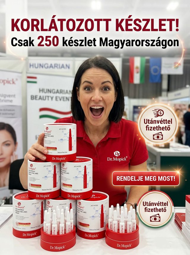 3 perces ránctalanító kollagén szérum