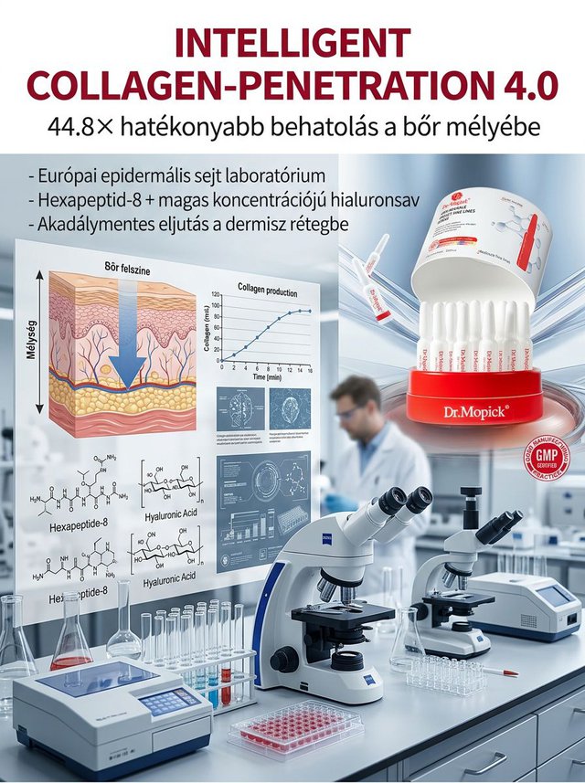 3 perces ránctalanító kollagén szérum