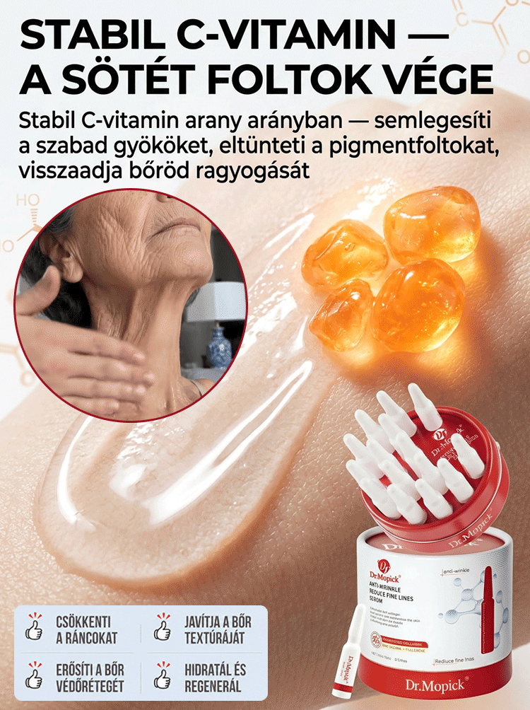 3 perces ránctalanító kollagén szérum