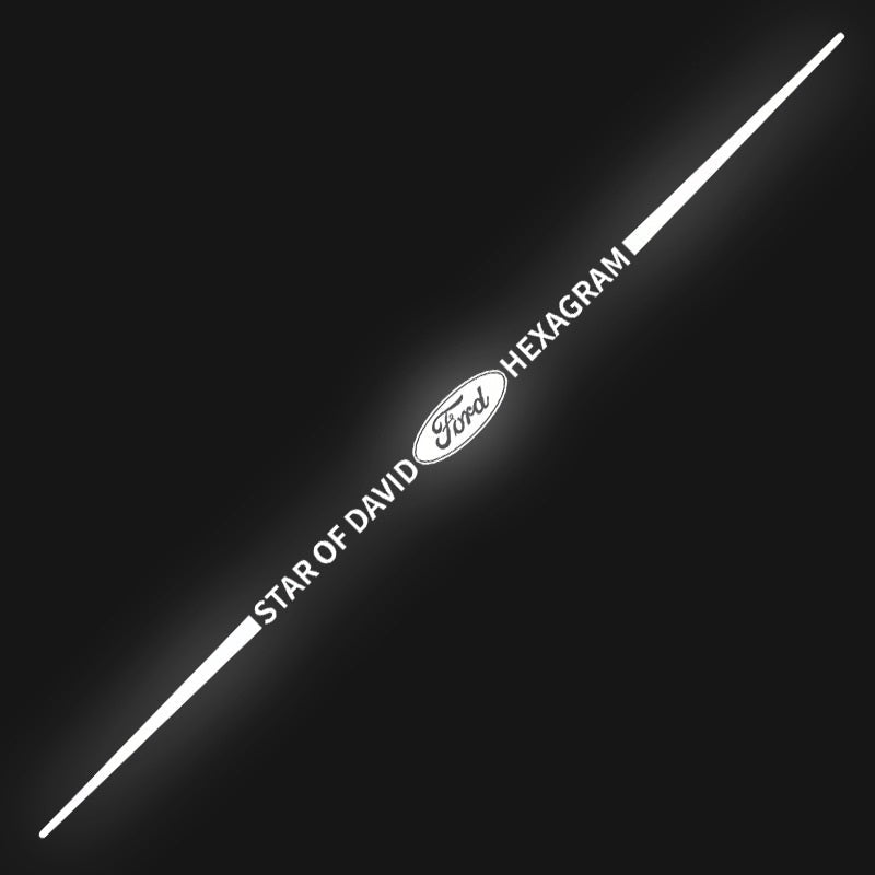 3D цветни лазерно отразяващи стикери за кола 4 бр.