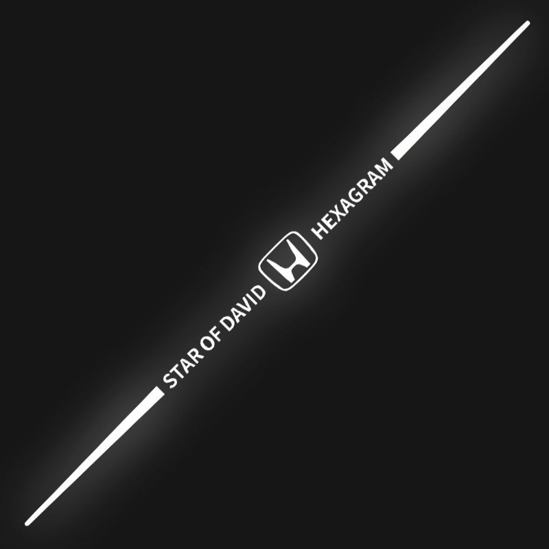 3D цветни лазерно отразяващи стикери за кола 4 бр.