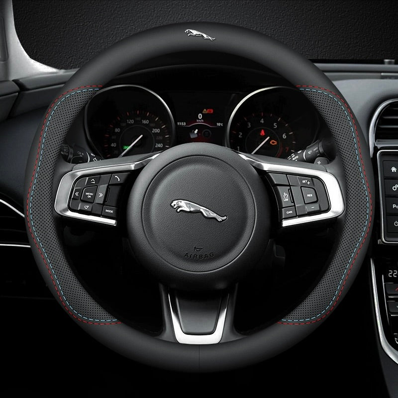 Висококачествен калъф за волан от кожа Nappa – Луксозен комфорт, дишаща конструкция и целогодишна издръжливост