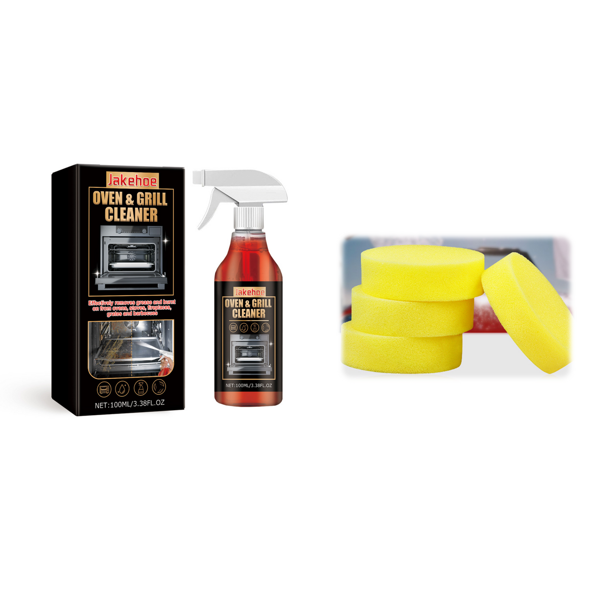 🌬️1+1 ingyen! 🌀Sütő- és grilltisztító spray