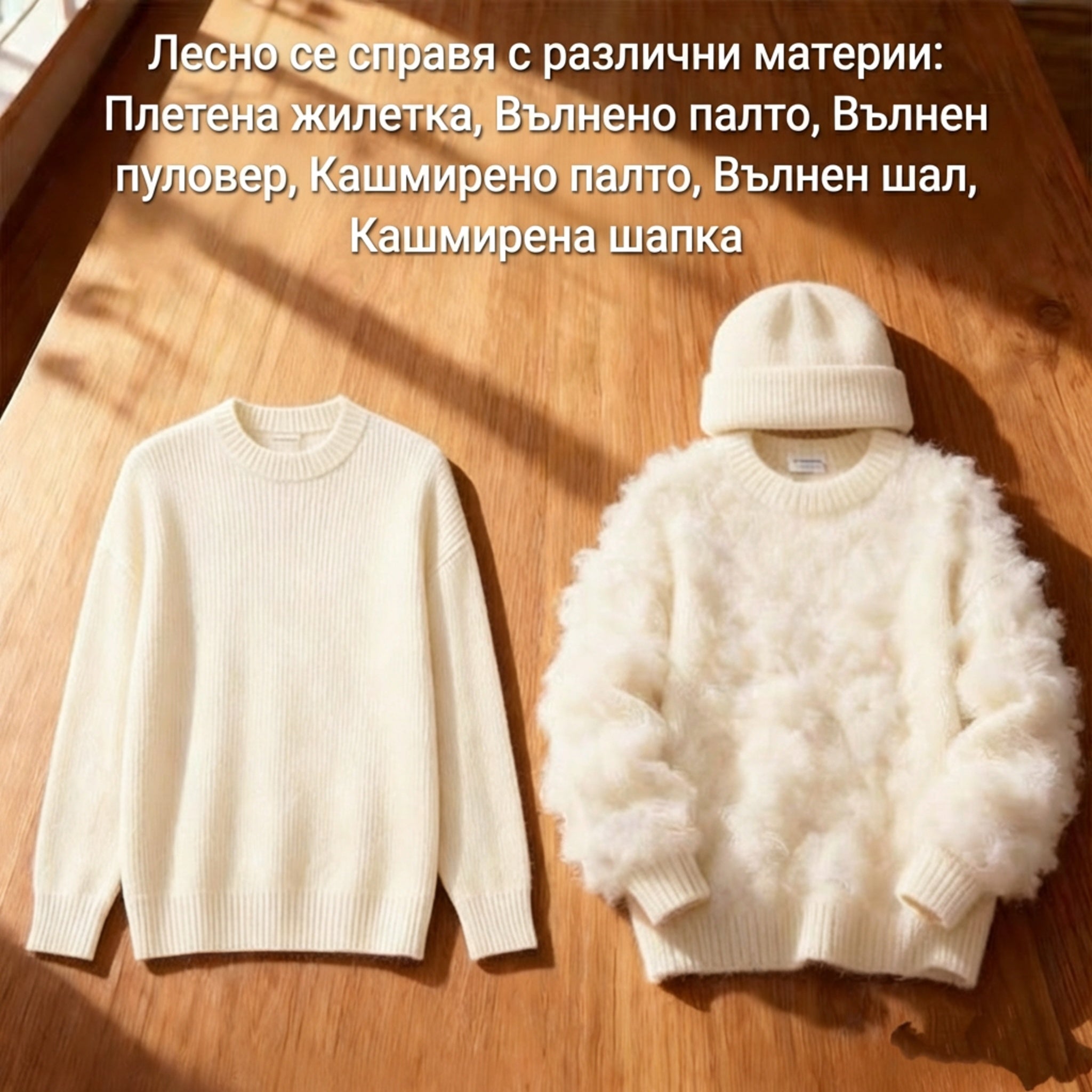 Спасителен Круг за Дрехи: Таблетки срещу Свиване | Възстановява Памук, Вълна, Кашмир 🧥