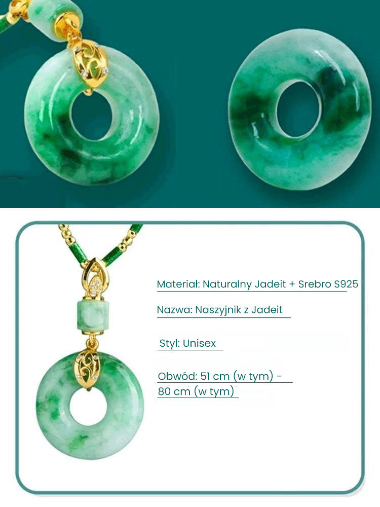 ✨Nyugodt ékszer jade medállal