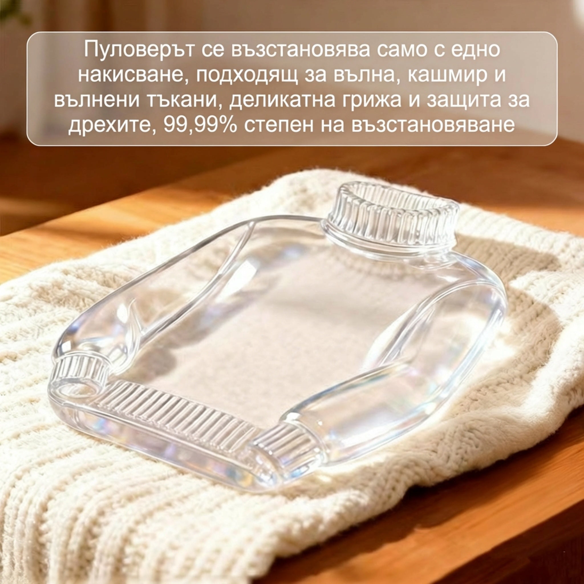 Спасителен Круг за Дрехи: Таблетки срещу Свиване | Възстановява Памук, Вълна, Кашмир 🧥