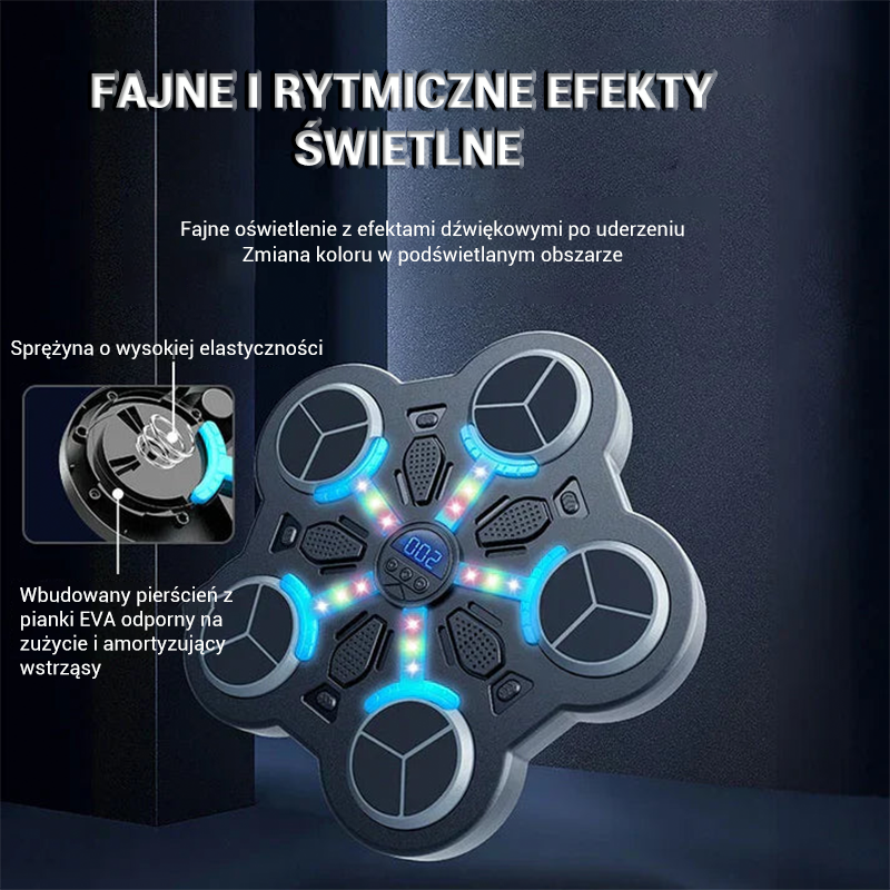 Музикална игра с мерник на стената