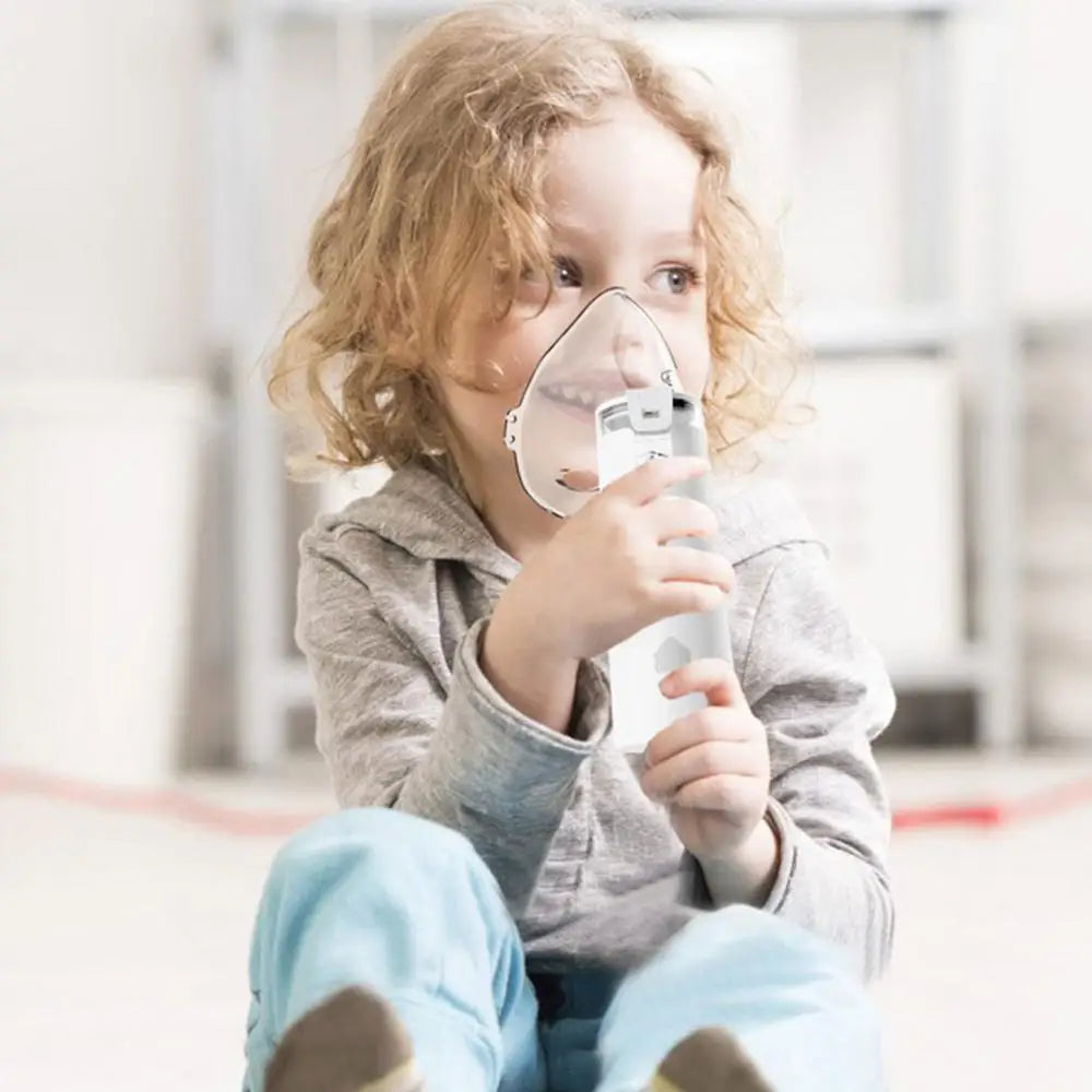 【💨Перфектен избор за облекчаване на кашлица или задух!】ClearFlow™ | Преносим дихателен небулизатор