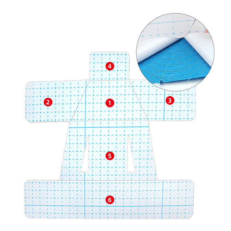 💪Предварително изрязани еластични кинезиологични ленти за опора на раменете