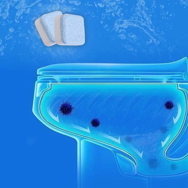 💥Ефервесцентна таблетка за автоматично мощно почистване