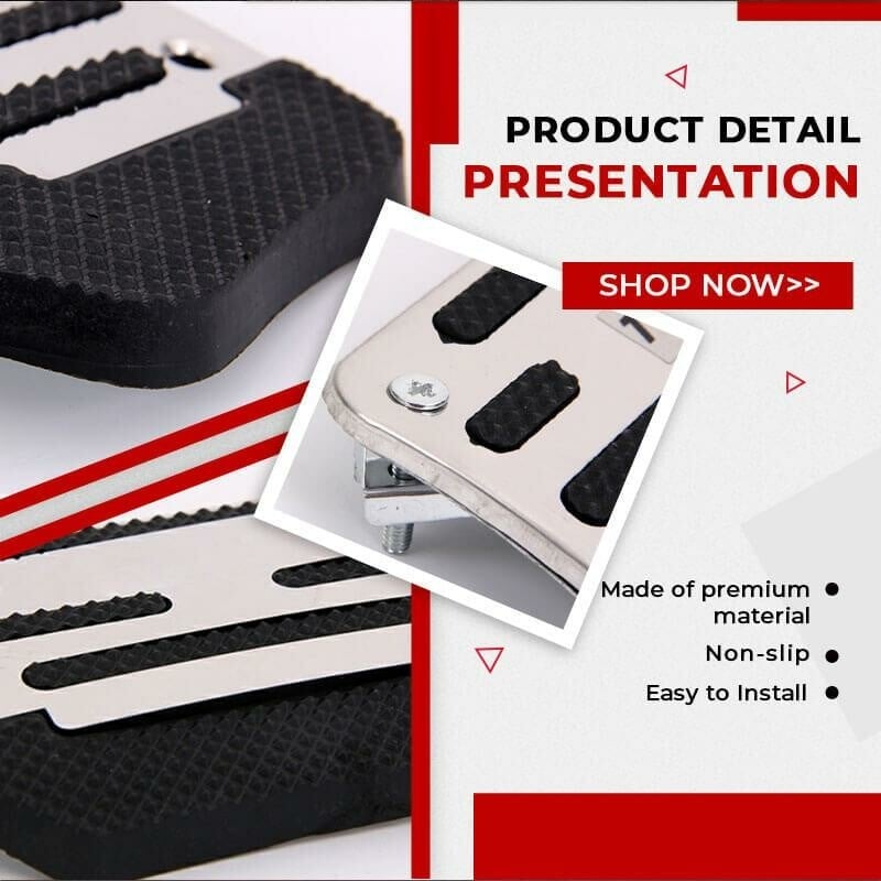 🔥 Противоплъзгаща се поставка за крака за кола 🚘✨