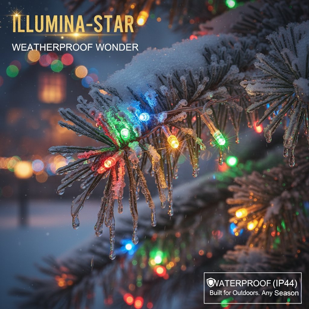 🎁Ранна празнична разпродажба 50% ОТСТЪПКА🎄Коледни светлини „Каскада от звезди“