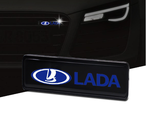 Гореща разпродажба ✨50% отстъпка ✨Стилна, атмосферна LED лампа с лого за централната решетка на вашия автомобил