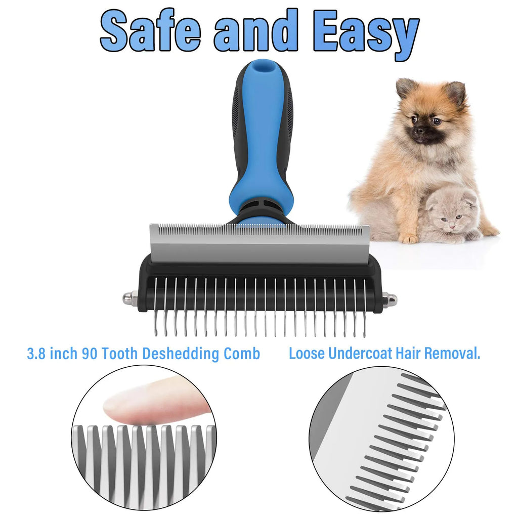 🐾🏆 Професионален инструмент за обезкосмяване на кучета и котки ✂️