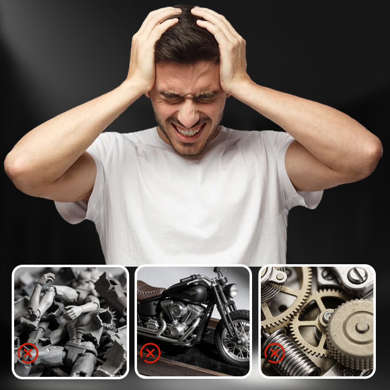 🔥Специални оферти - Модел на мотоциклет в мащаб 1:12