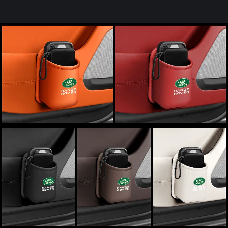 Кожен органайзер за чаши за кола