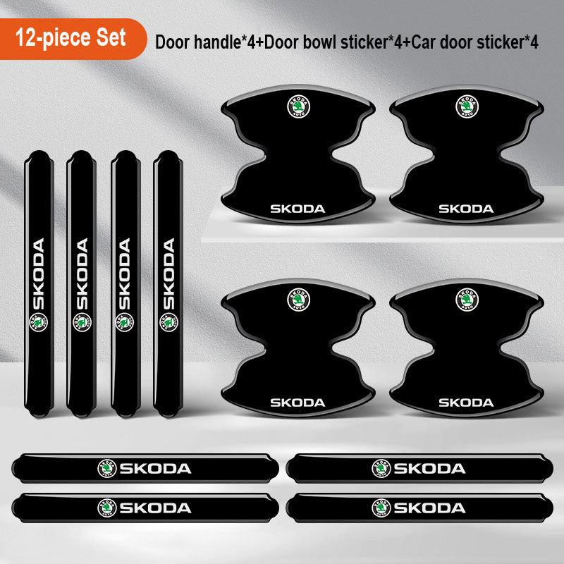 Сгъстено лепило за автомобилни врати с лого ✨8 бр.✨