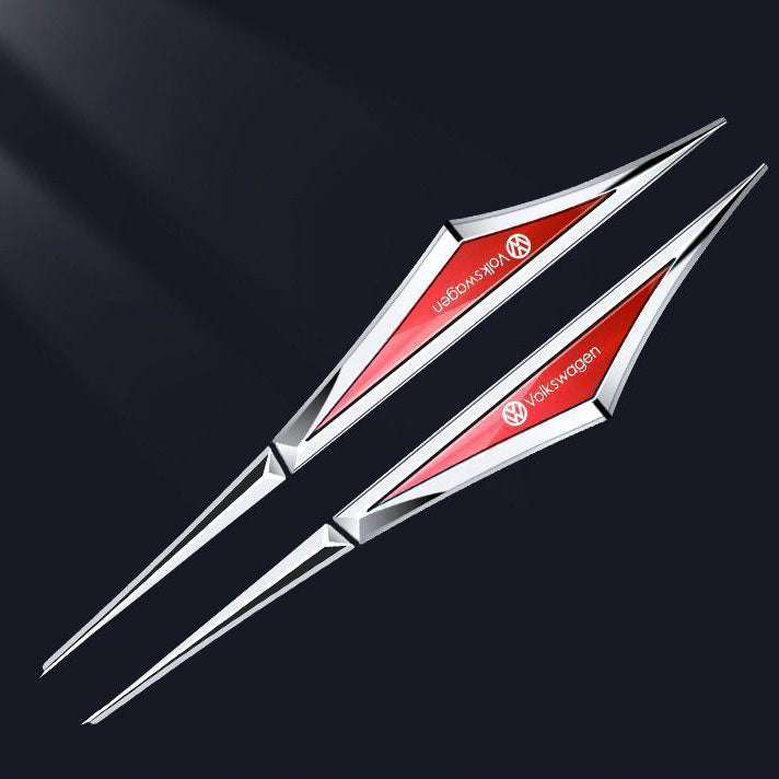 Креативни поцинковани метални стикери за кола ✨2 бр.✨