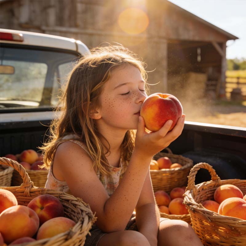 🔥 НАД 65 000 ПРОДАДЕНИ! 🍑 Семена от меденочервена праскова Heirloom, на живо