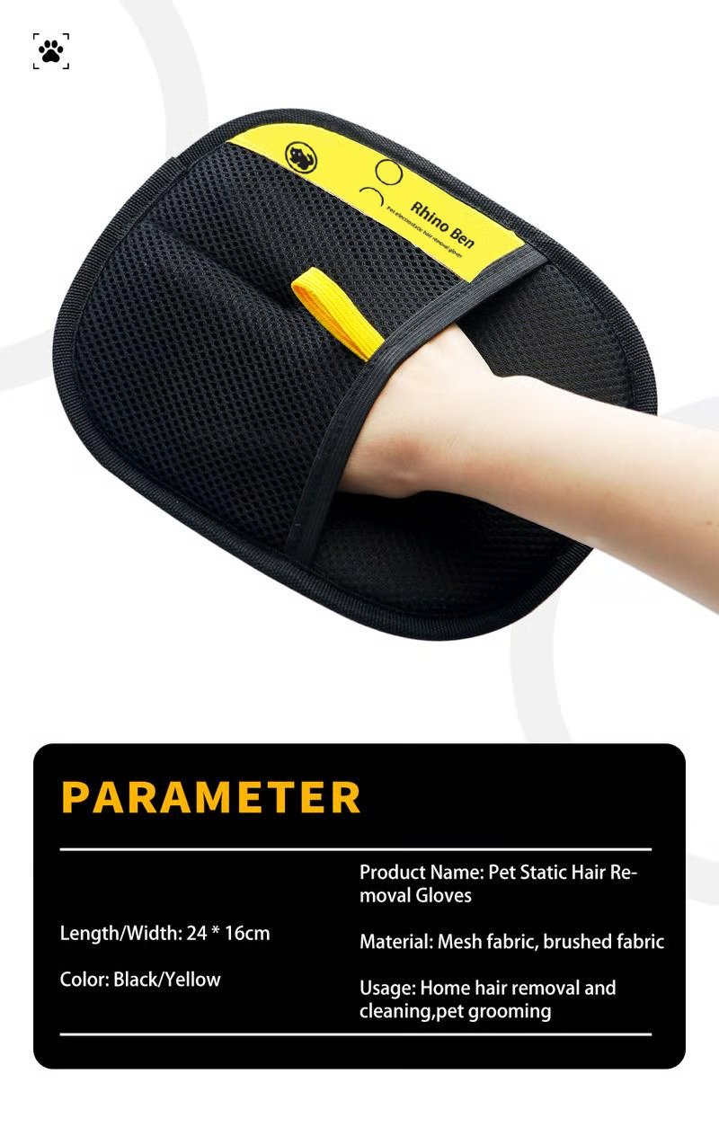 ✨⚡Антистатични ръкавици за многократна употреба за премахване на козина от домашни любимци